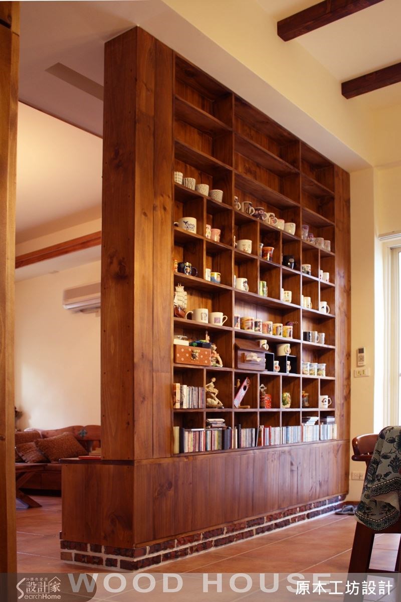 個性化居家設計，是原木工坊的作品給人最強烈的印象，